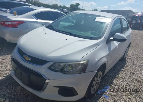 2017 Chevrolet Sonic Ls Auto from USA, damaged, VIN 1G1JB5SHXH4132629